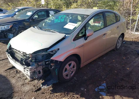 2011 Toyota Prius из США, поврежденный, VIN JTDKN3DU4B0282963